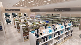 母嬰店裝飾實景圖,母嬰店裝飾布局圖