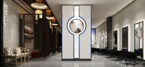 理發(fā)店裝修布局圖,理發(fā)店裝修實(shí)景圖