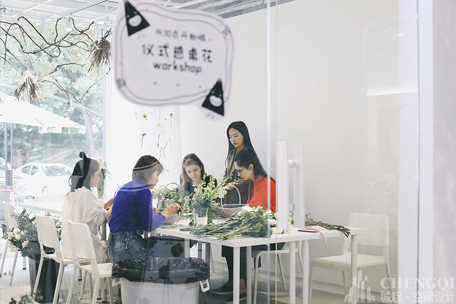 花店設計布局圖,花店設計效果圖