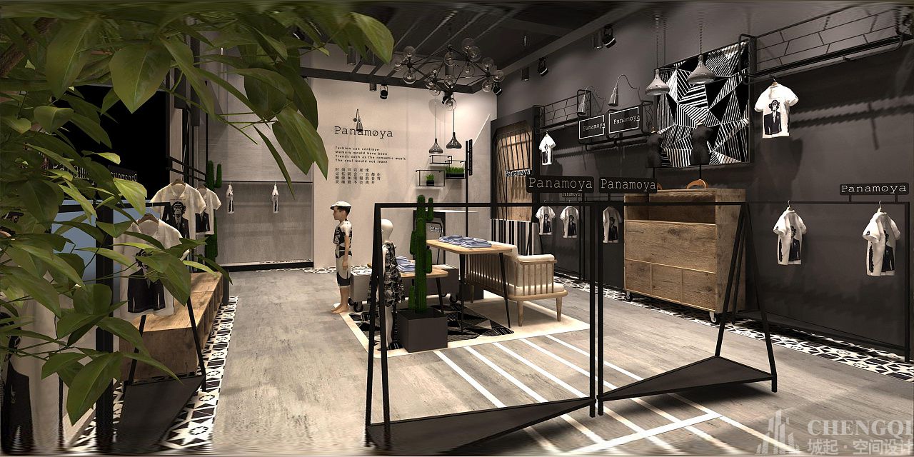 寶寶衣服店裝修實景圖,寶寶衣服店裝修圖片