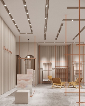 精品店空間裝飾布局圖,精品店空間裝飾效果圖