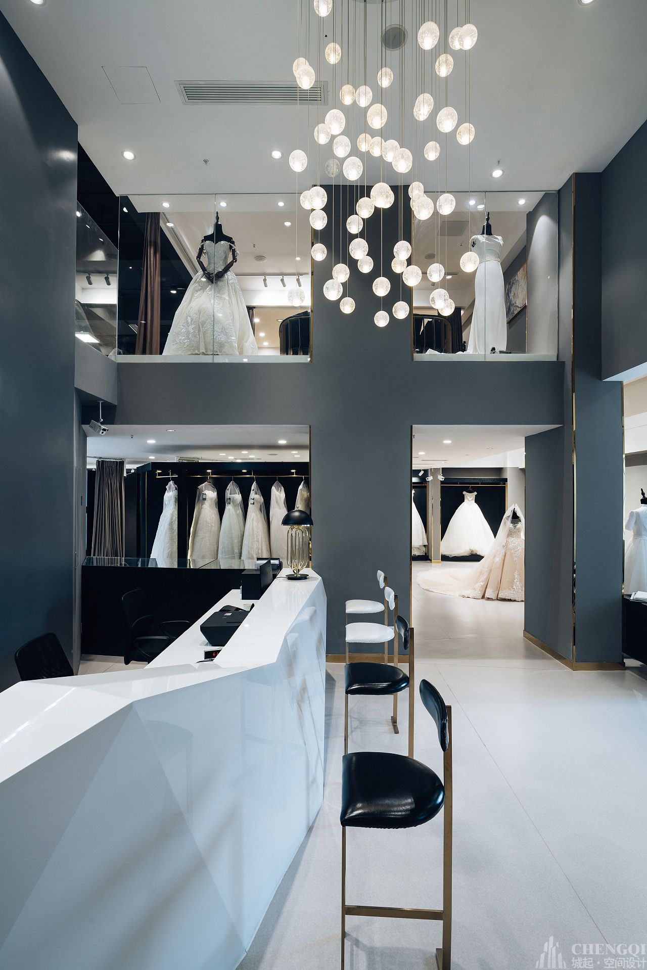 婚紗店裝修設(shè)計實景圖,婚紗店裝修設(shè)計效果圖