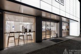 眼鏡店空間裝飾效果圖,眼鏡店設計案例效果圖
