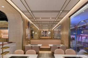 自助餐廳空間設(shè)計(jì)案例圖,自助餐廳空間設(shè)計(jì)效果圖