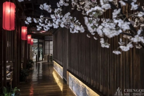 料理店裝飾實(shí)景圖,料理店裝飾布局圖