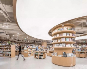 圖書館裝修設計效果圖,圖書館空間設計案例圖