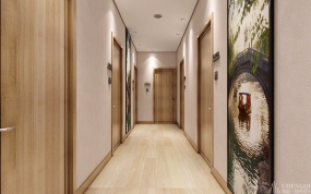 賓館空間裝飾效果圖,賓館裝修設(shè)計實景圖