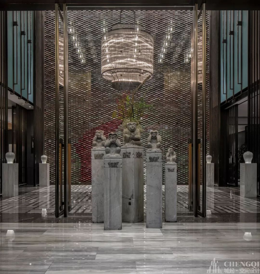 酒店空間設計實景圖,酒店空間設計布局圖
