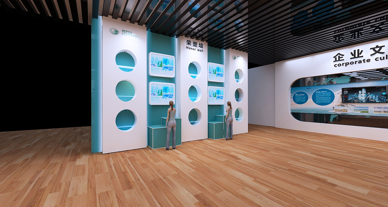 國家電網(wǎng)展廳,展廳裝修設(shè)計(jì)案例