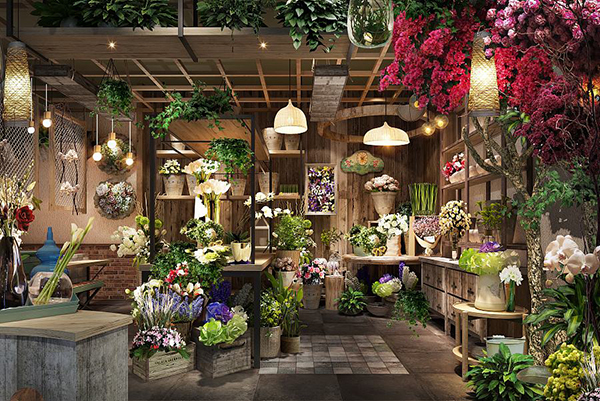 花店裝修效果圖片