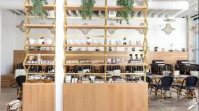現(xiàn)代簡約歐式風格美甲店裝修圖片