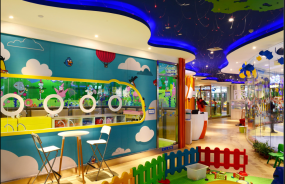 嬰幼兒游泳館效果圖