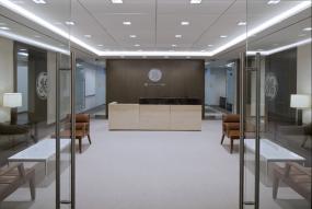 辦公室前臺(tái)裝修設(shè)計(jì)圖