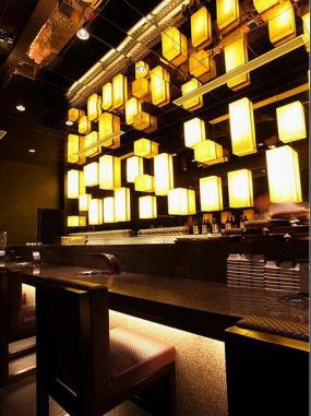 燒烤店吧臺裝修效果圖