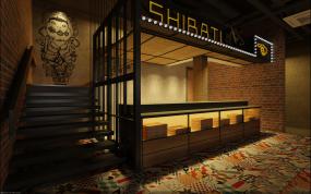簡(jiǎn)約小型火鍋店裝修效果圖片
