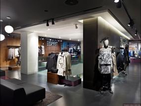 歐式風(fēng)格服裝店效果圖