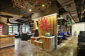 火鍋店中式燈具裝修效果圖片