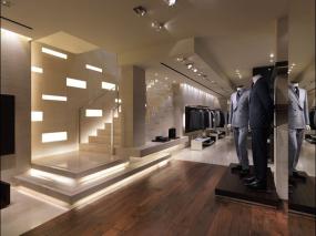 大型商場男裝店裝修圖片