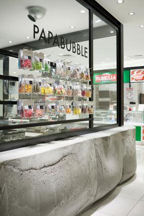 超市便利店收銀臺(tái)裝修效果圖片