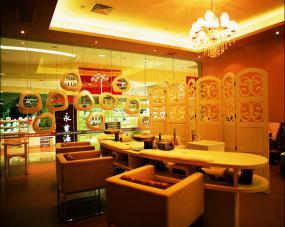 大型美容門面室內(nèi)裝修風(fēng)格效果圖片