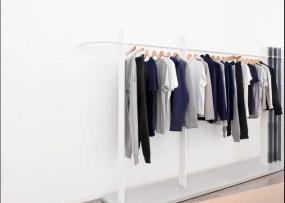 韓國服裝店男裝店面裝修效果圖片