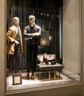 服裝店風(fēng)格室內(nèi)吊頂裝修效果圖片