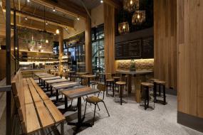 超市奶茶店吊頂裝修設(shè)計效果圖片
