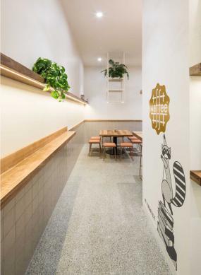 奶茶店裝修圖片室內(nèi)設計現(xiàn)代簡約風格