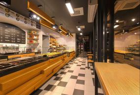 西式蛋糕店門面室內(nèi)裝修效果圖2018圖片
