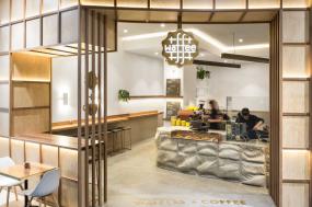 室內(nèi)設計現(xiàn)代簡約風格奶茶店裝修圖片