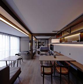 酒店房間室內(nèi)背景墻裝修效果圖圖片