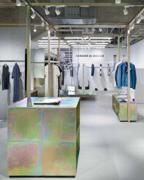 30平米男服裝店裝修效果圖片