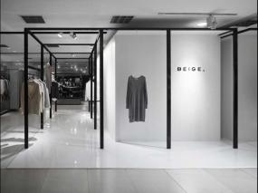 女服裝店室內(nèi)展示架設(shè)計(jì)效果圖
