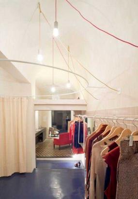 女服裝店樣板間裝修效果圖