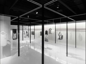 女服裝店展示架裝修效果圖片