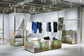 服裝店裝修風(fēng)格男服裝店面效果圖