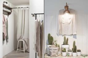 女裝服裝店內(nèi)衣架裝修圖片