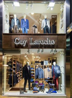 最新男服裝店原木地板裝修效果圖片大全