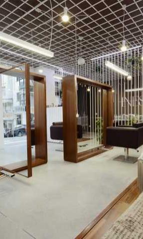 美發(fā)店室內(nèi)吊燈裝修效果圖片