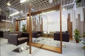 現(xiàn)代時(shí)尚美發(fā)店裝修燈效果