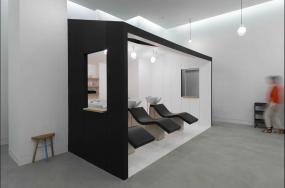 美發(fā)店室內(nèi)布置裝飾效果圖片欣賞