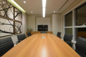 室內(nèi)裝飾設計多功能會議室效果圖