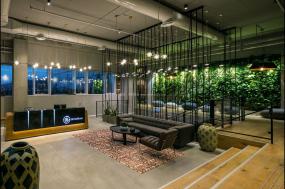 最新辦公室室內(nèi)裝飾效果圖片