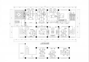 現(xiàn)代簡單辦公室布置裝修效果圖