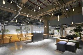 最新傳媒文化公司辦公室裝飾設計圖