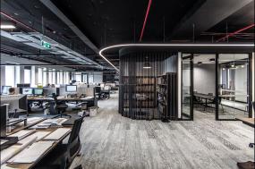 金融公司辦公室裝修實景圖片大全