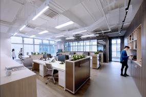 開放式辦公室最新室內(nèi)裝修設計圖片賞析
