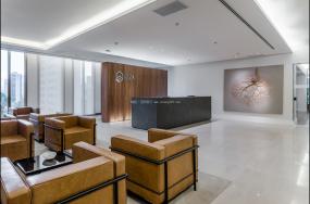 高端玩具公司前臺裝修圖片
