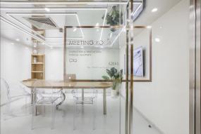 貿(mào)易公司玻璃隔斷裝潢設(shè)計圖