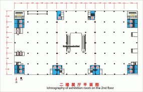 展廳平面布置裝潢設(shè)計圖